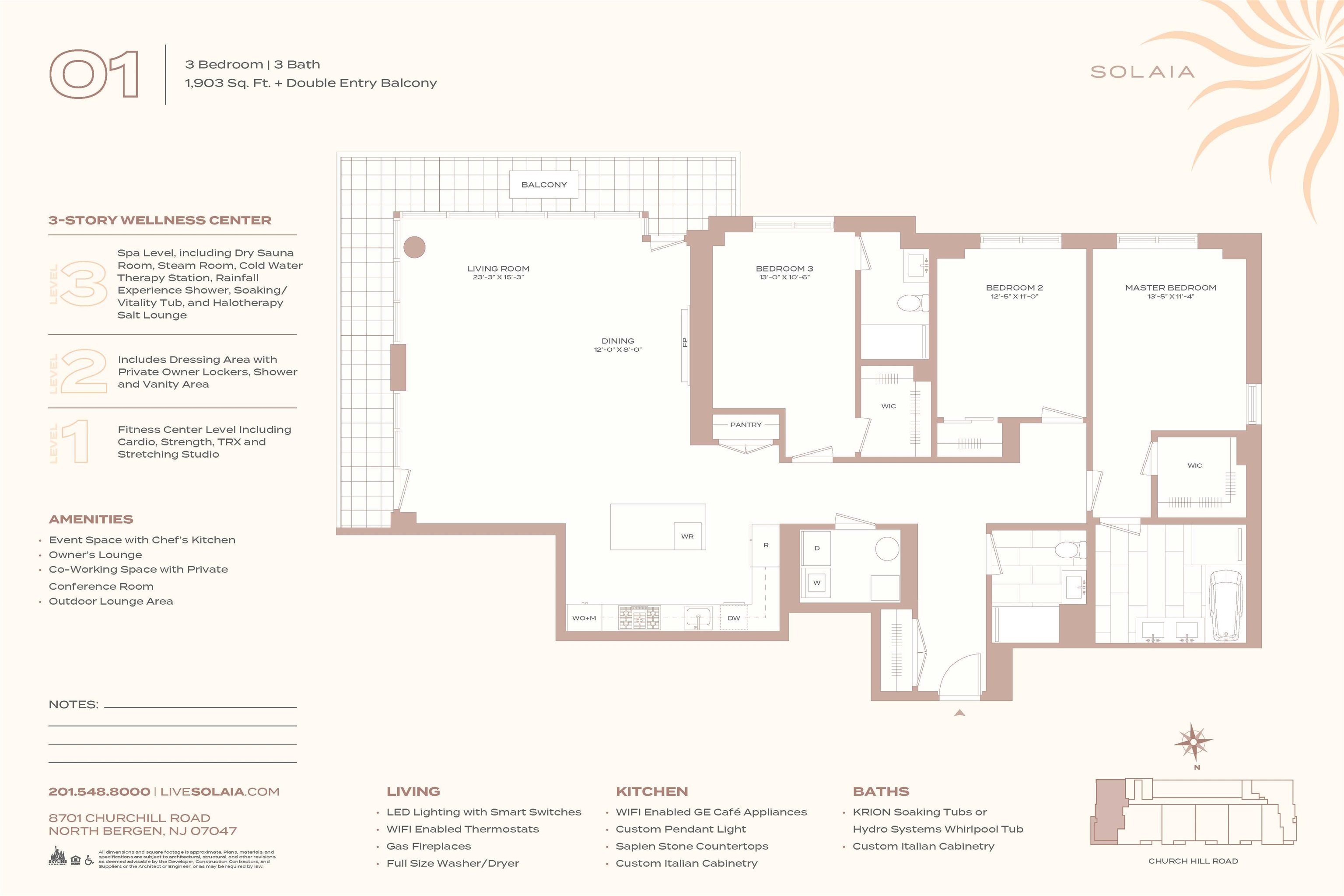 8701 Churchill Road, Unit PH 1501 North Bergen, NJ 07047 - Photo 45 of 45