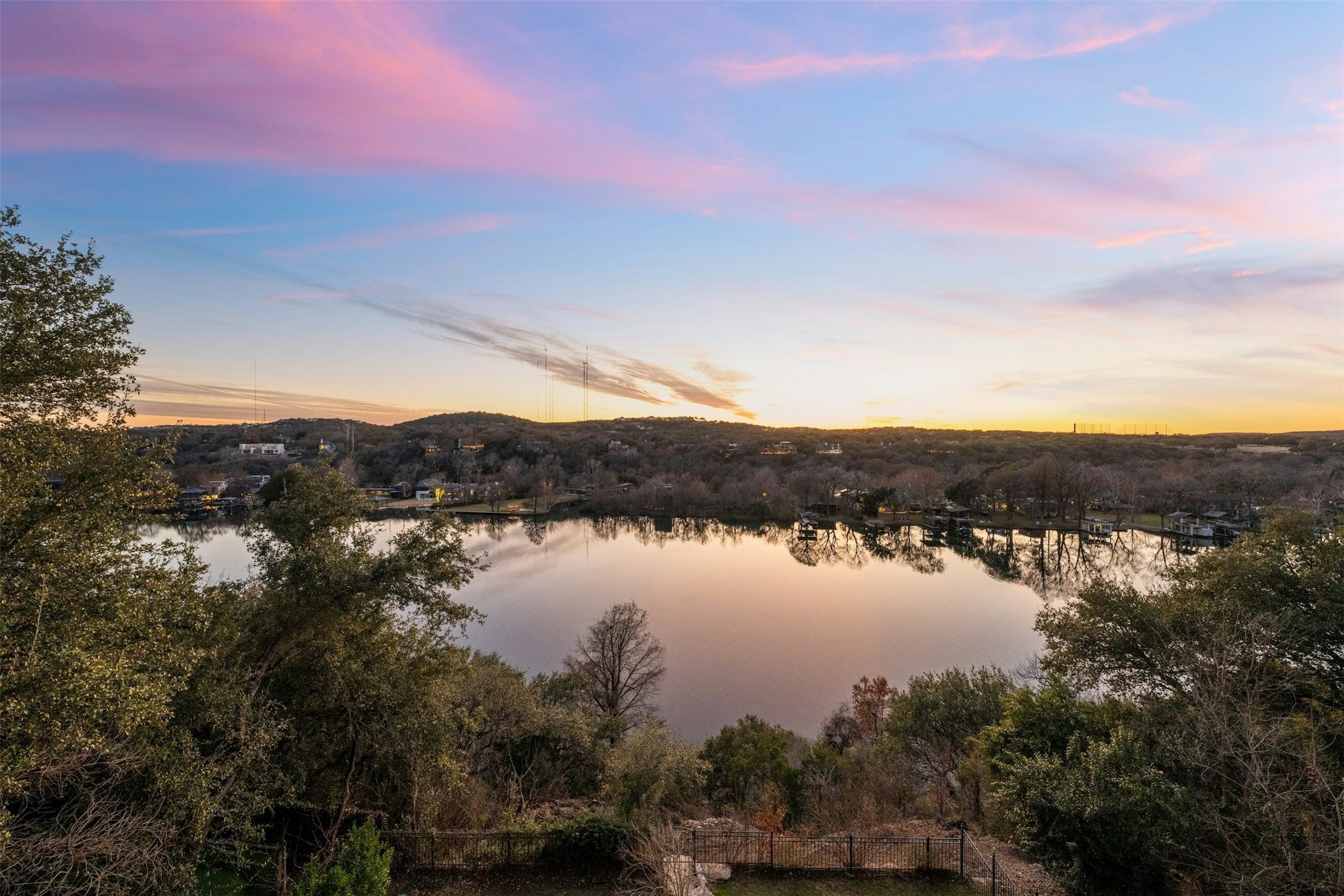 5606 Craggy Point Austin, TX 78731 - Photo 34 of 39 a view of lake and mountain