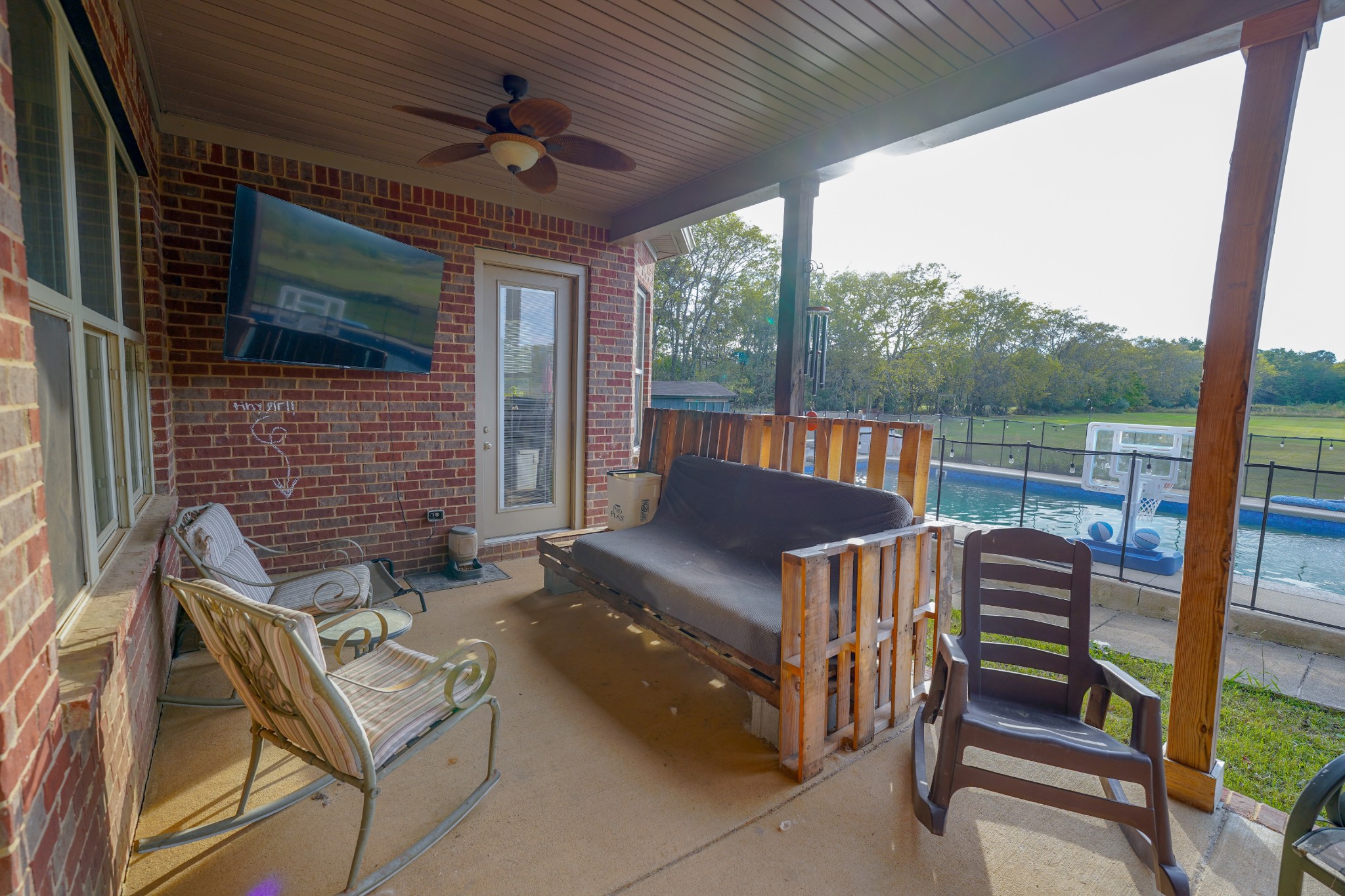 2172 Fellowship Road Mount Juliet, TN 37122 - Photo 10 of 53 a view of a porch with furniture and a yard