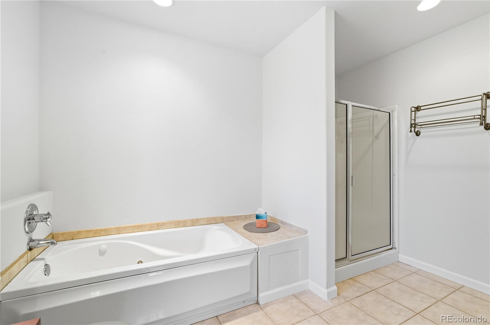 4 Gap Road Black Hawk, CO 80422 - Photo 24 of 43 a bathroom with a bathtub and shower