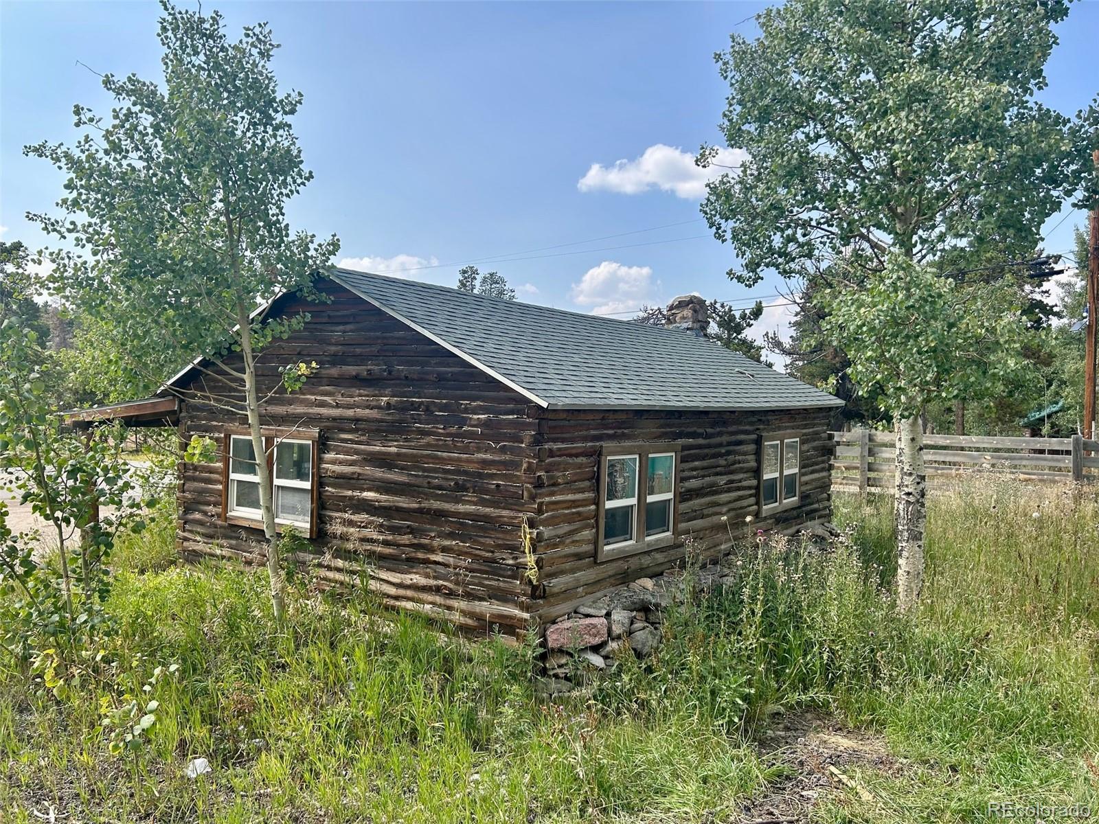4 Gap Road Black Hawk, CO 80422 - Photo 39 of 43 a backyard of a house with lots of green space