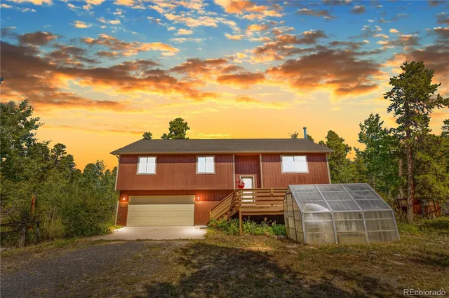a view of a house with wooden floor