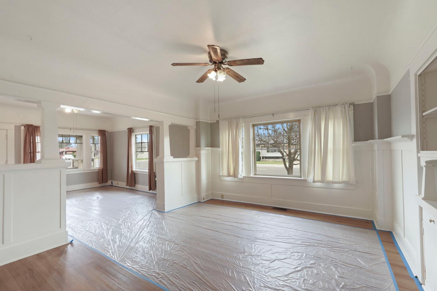 400 Chestnut Street Lodi, CA 95240 - Photo 23 of 36 a view of a livingroom with a window and wooden floor