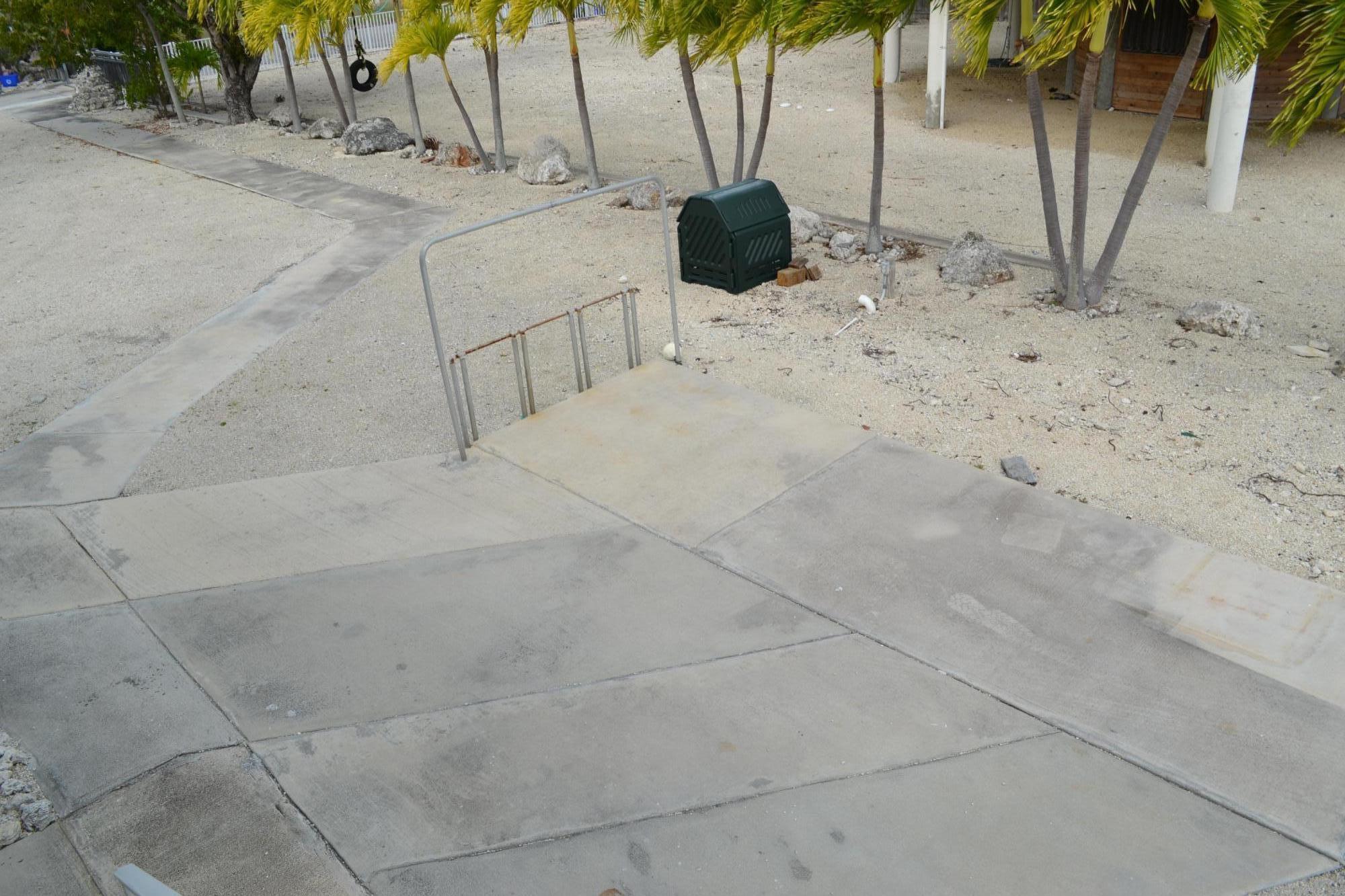 30 East Beach Road Tavernier, FL 33070 - Photo 22 of 26 Concrete Pad for RV