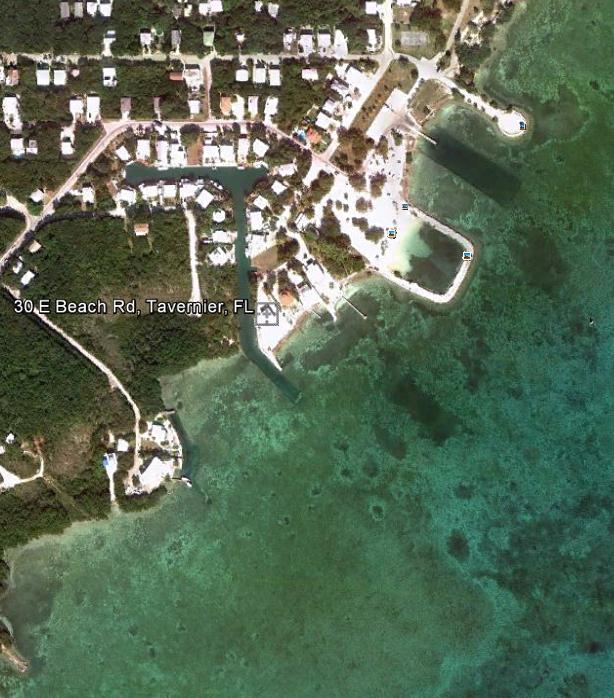 30 East Beach Road Tavernier, FL 33070 - Photo 25 of 26 Aerial Photo - Oceanfront &Canal