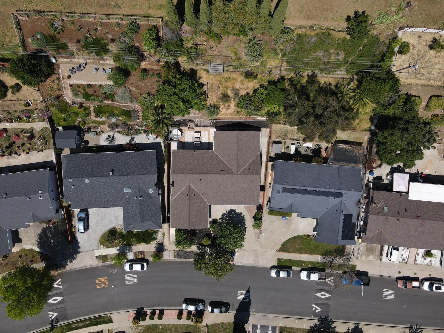 30432 Treeview Street Hayward, CA 94544 - Photo 34 of 35 an aerial view of a house with a yard