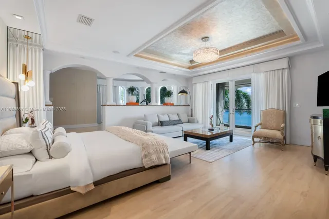 a bathroom with a tub and shower