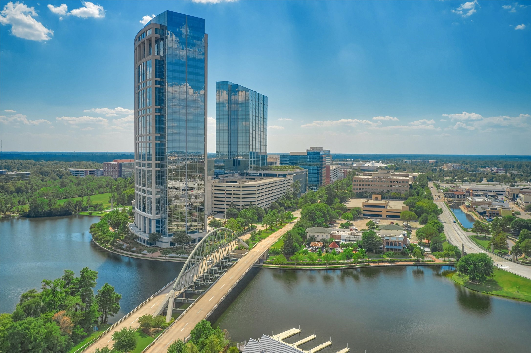 6 Windsor Bridge Drive Conroe, TX 77384 - Photo 44 of 46 a view of boat and city view