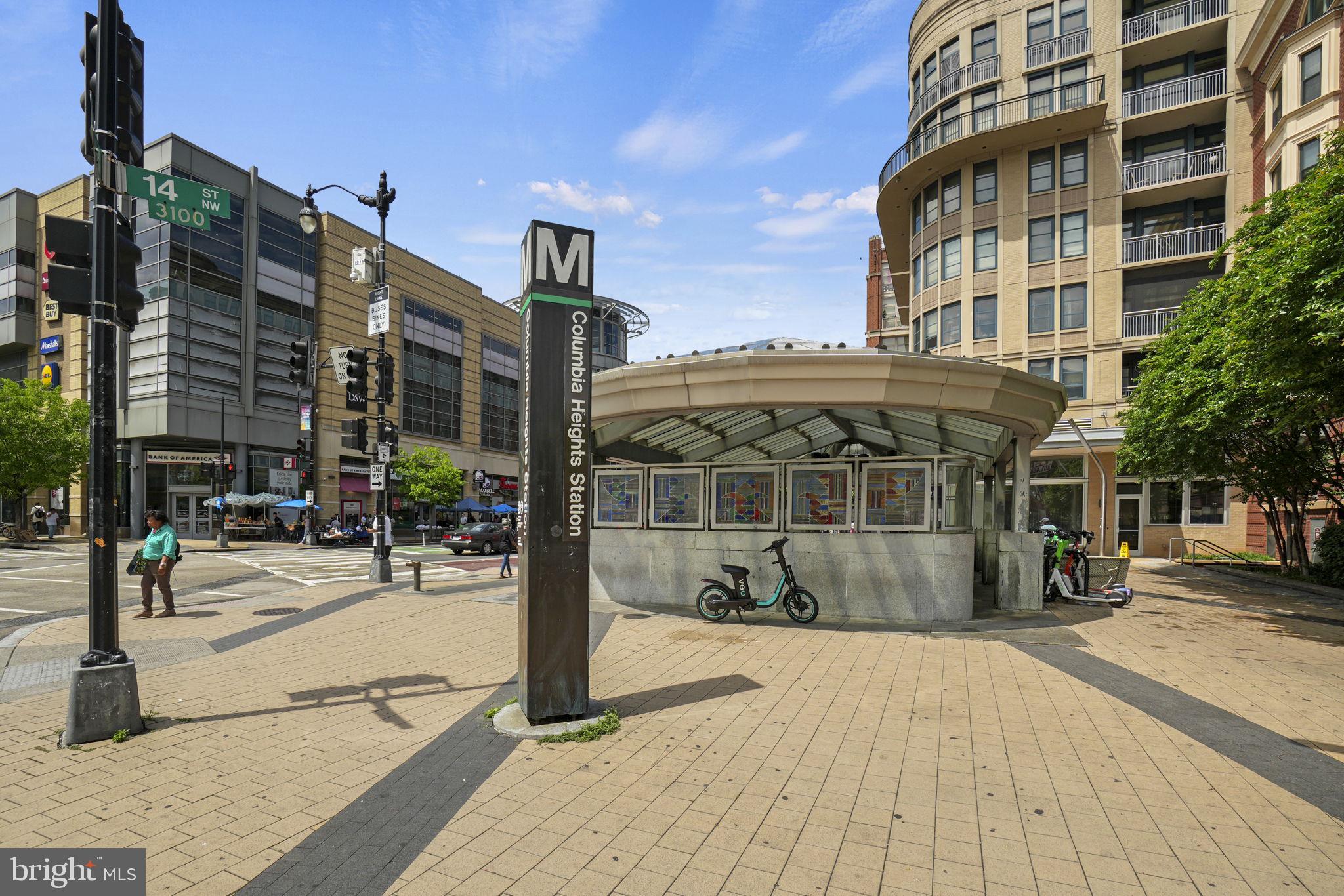 913 Columbia Road Northwest Washington, DC 20001 - Photo 36 of 37 a view of a building with a street