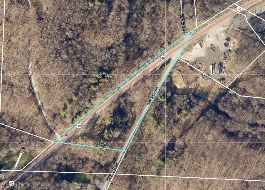 13116 East Pike Road Cambridge, OH 43725 - Photo 1 of 1 Map / location featuring property boundaries highlighted
