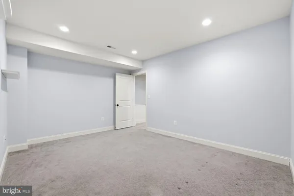 a view of empty room