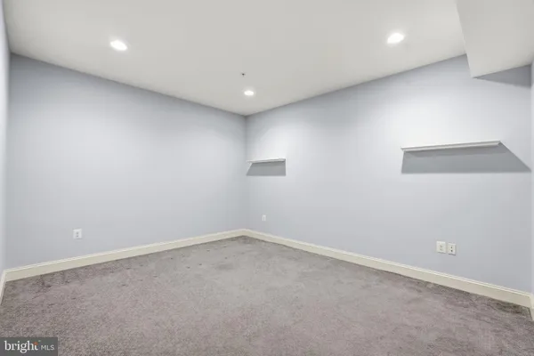 a view of empty room