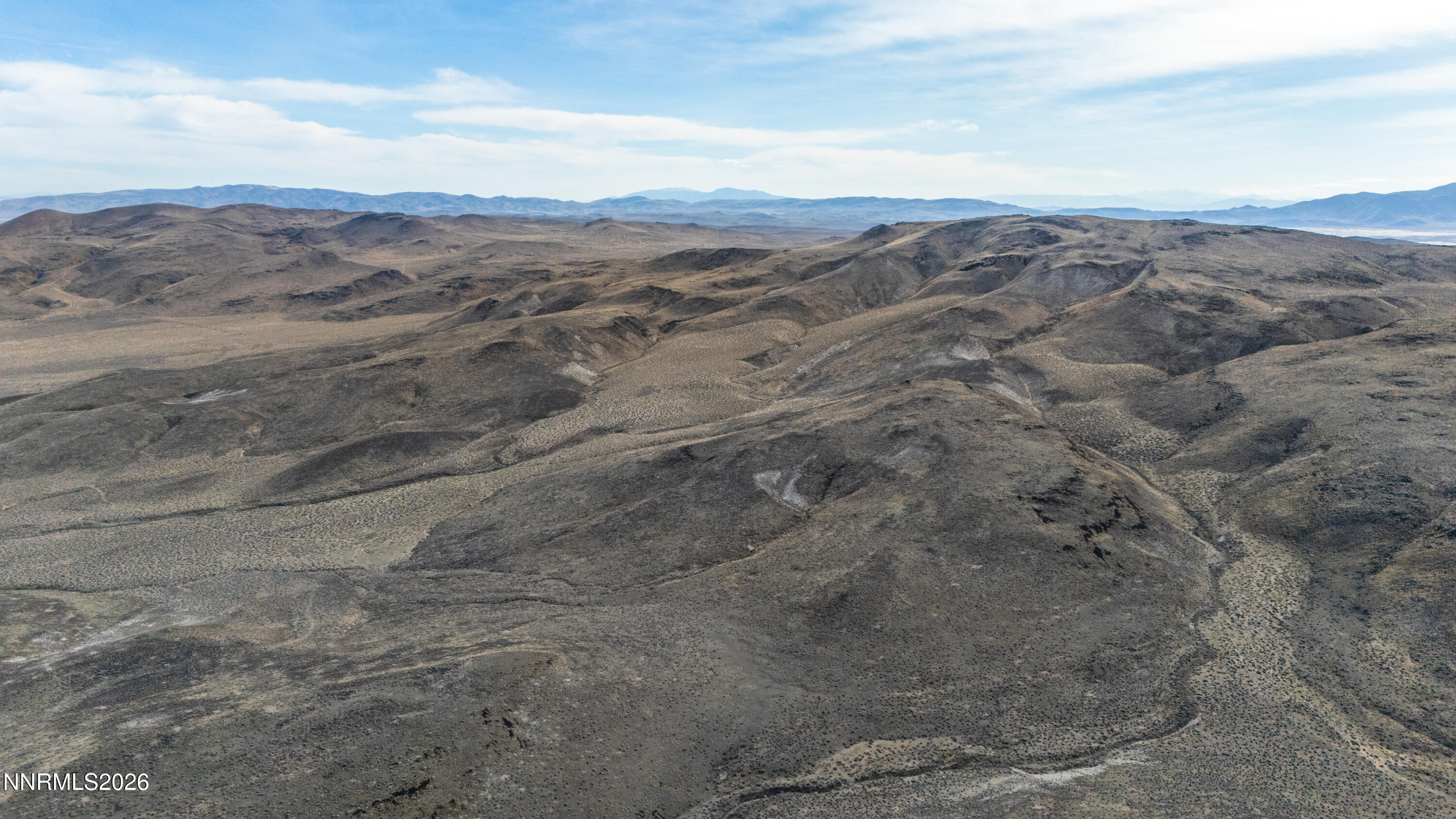 16642 Power Line Road Fallon, NV 89406 - Photo 24 of 54 a view of a dry yard with mountains in the background