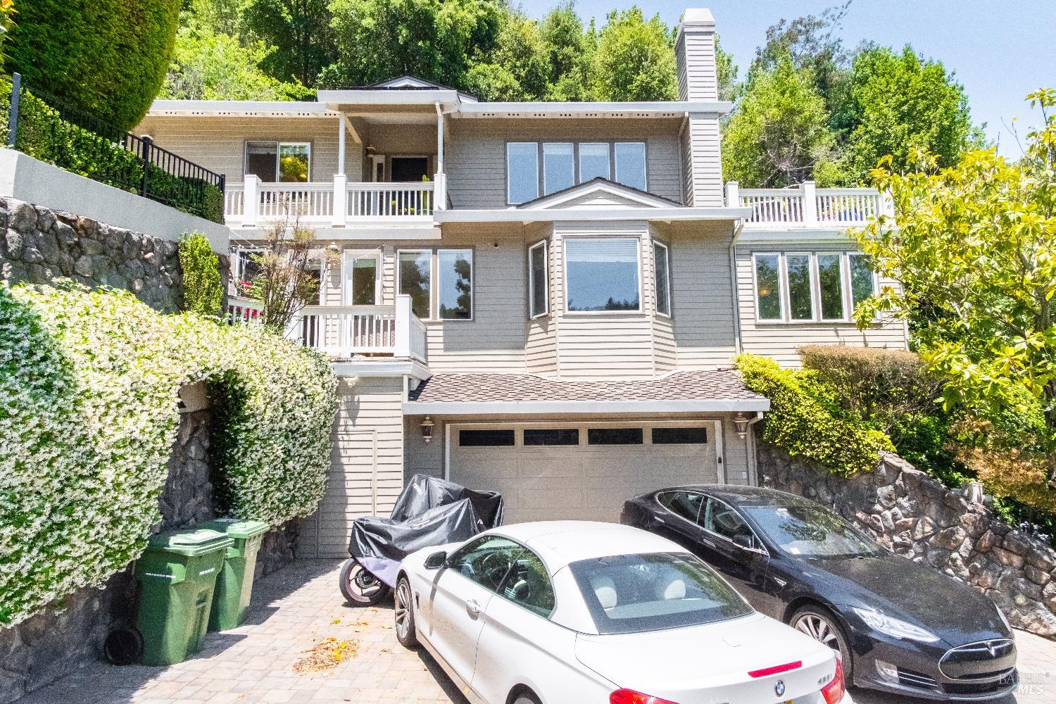 6 Oak Road Larkspur, CA 94939 - Photo 41 of 41 a front view of a house with a yard