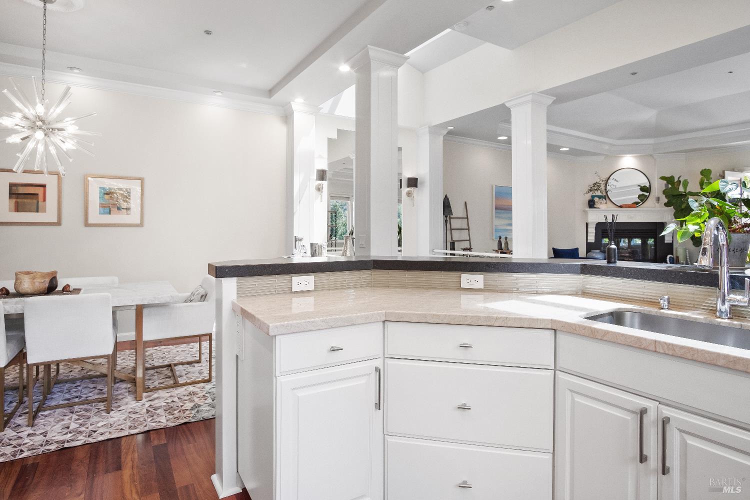 6 Oak Road Larkspur, CA 94939 - Photo 7 of 41 a bathroom with a sink and a mirror