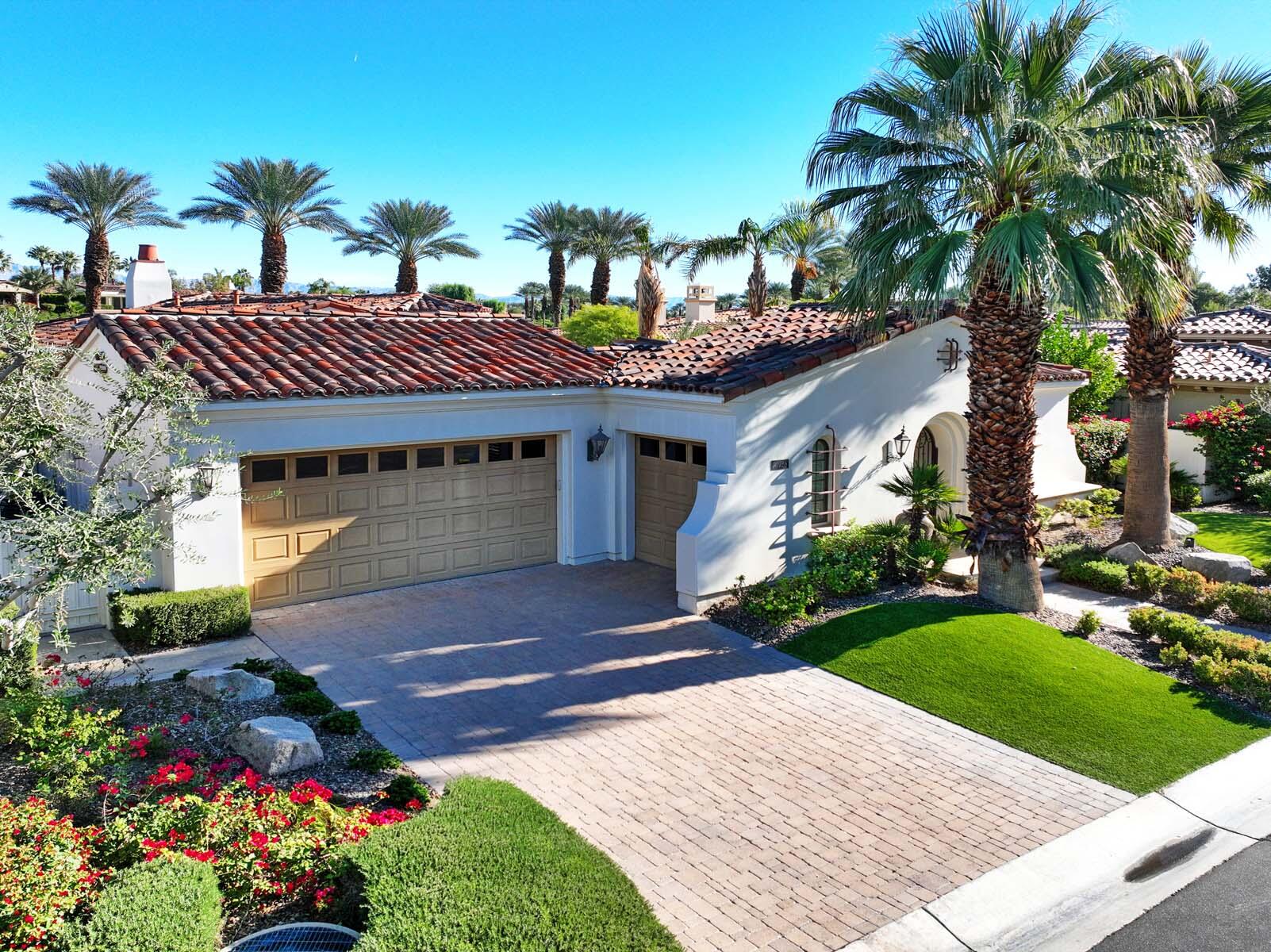 76128 Via Firenze Indian Wells, CA 92210 - Photo 2 of 67 front view of a house with a yard