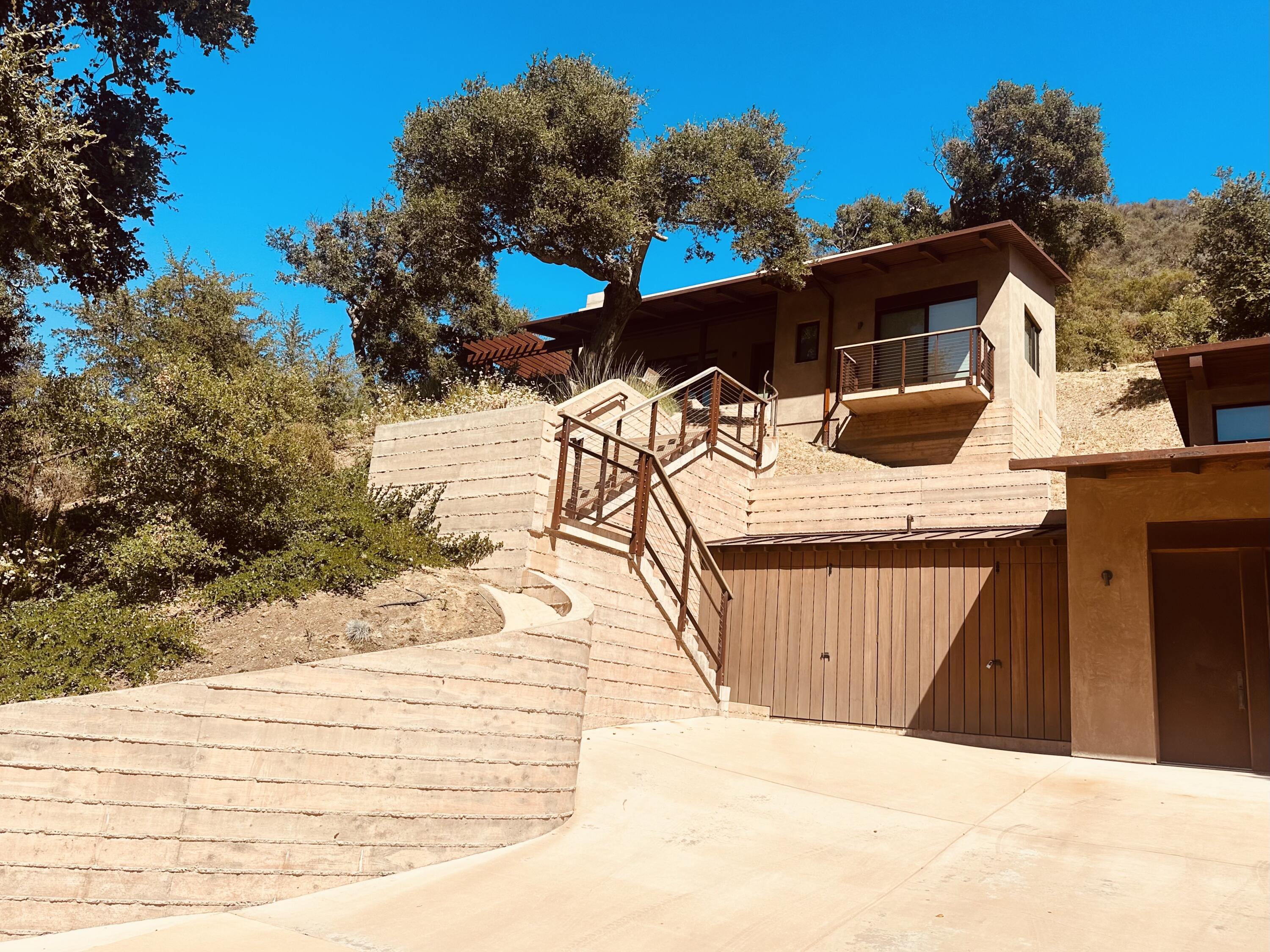 a view of outdoor space and seating area