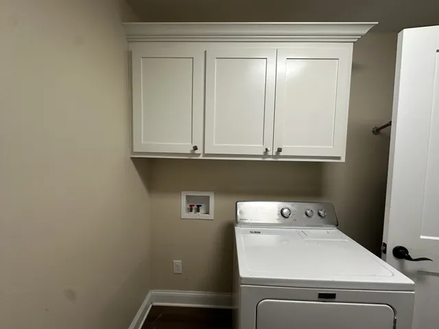 a view of closet area