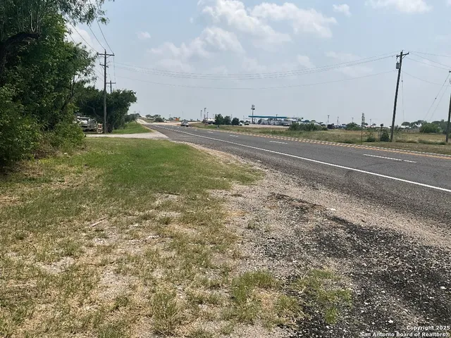 a view of a city street