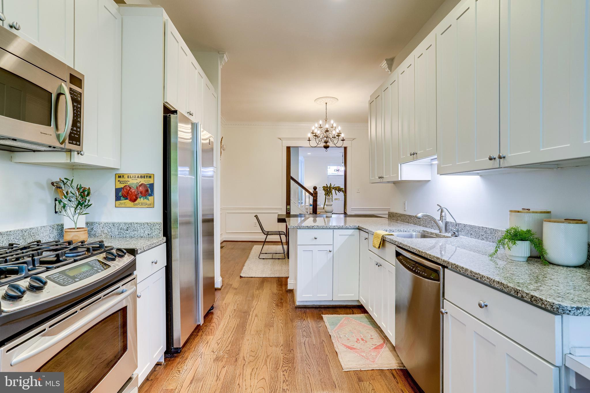 143 E Street Southeast Washington, DC 20003 - Photo 18 of 59 Spacious kitchen w/stainless steel appliances