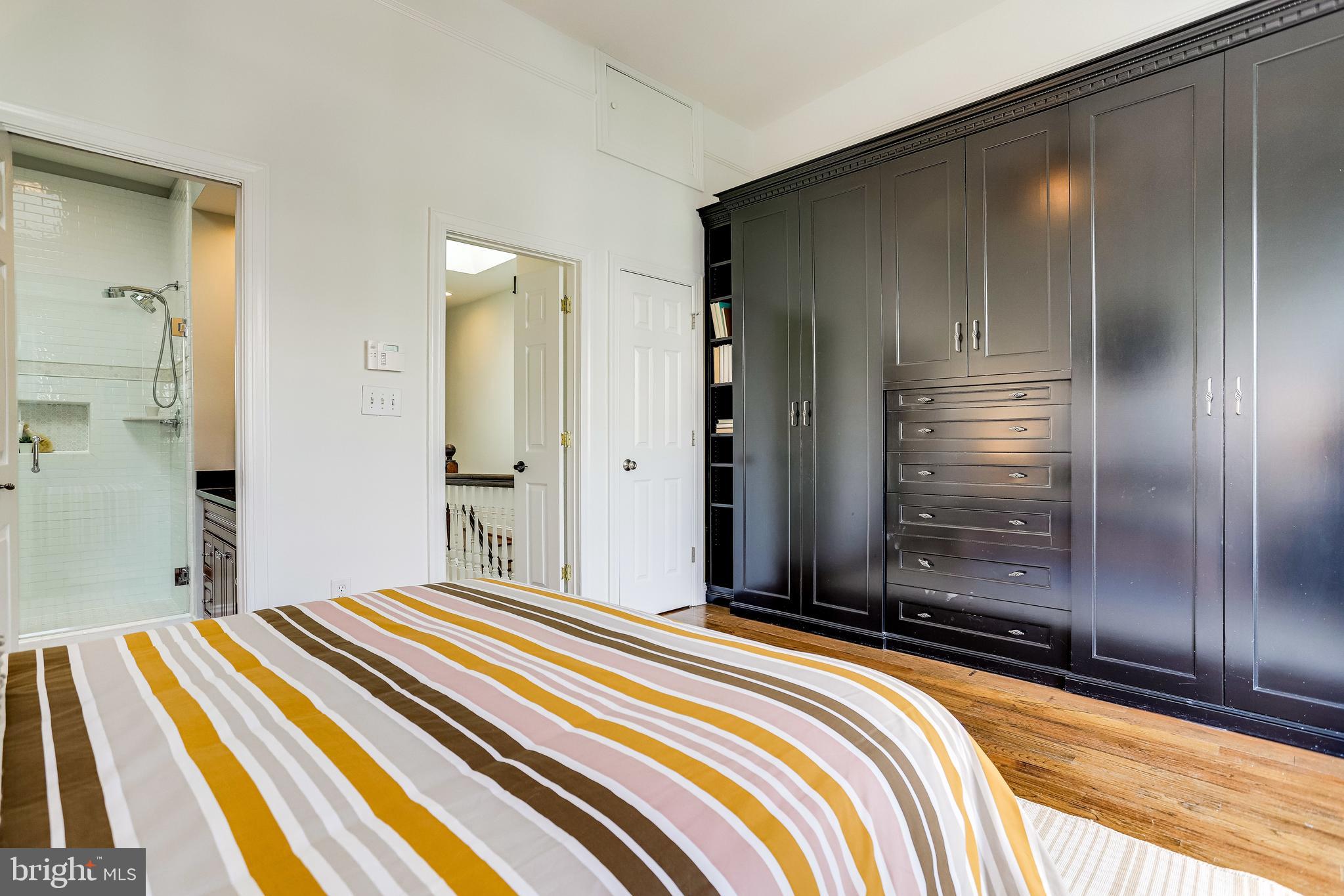 143 E Street Southeast Washington, DC 20003 - Photo 24 of 59 Closet in corner + AMAZING wall of storage