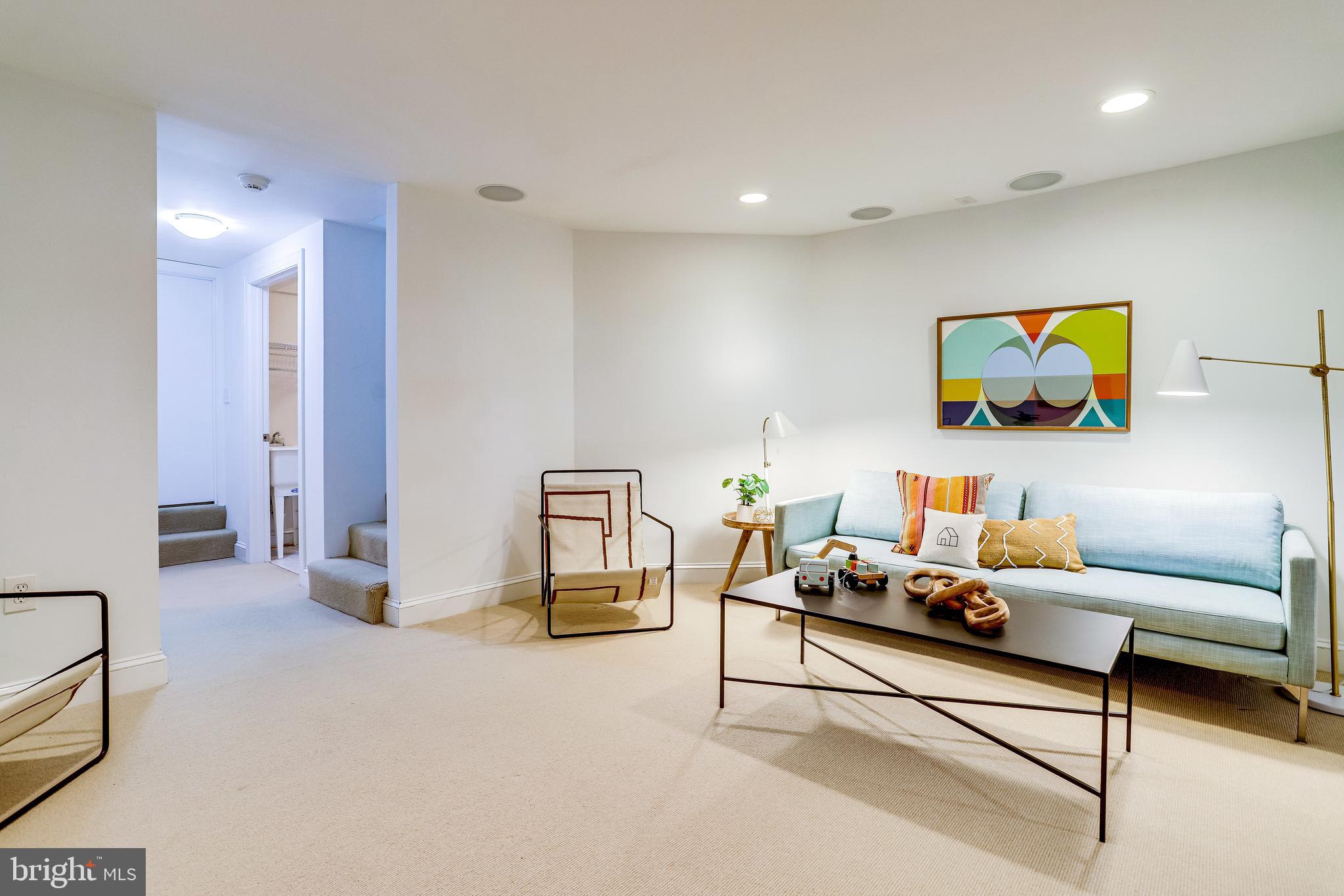 143 E Street Southeast Washington, DC 20003 - Photo 40 of 59 Looking to large laundry rm + sep storage rm