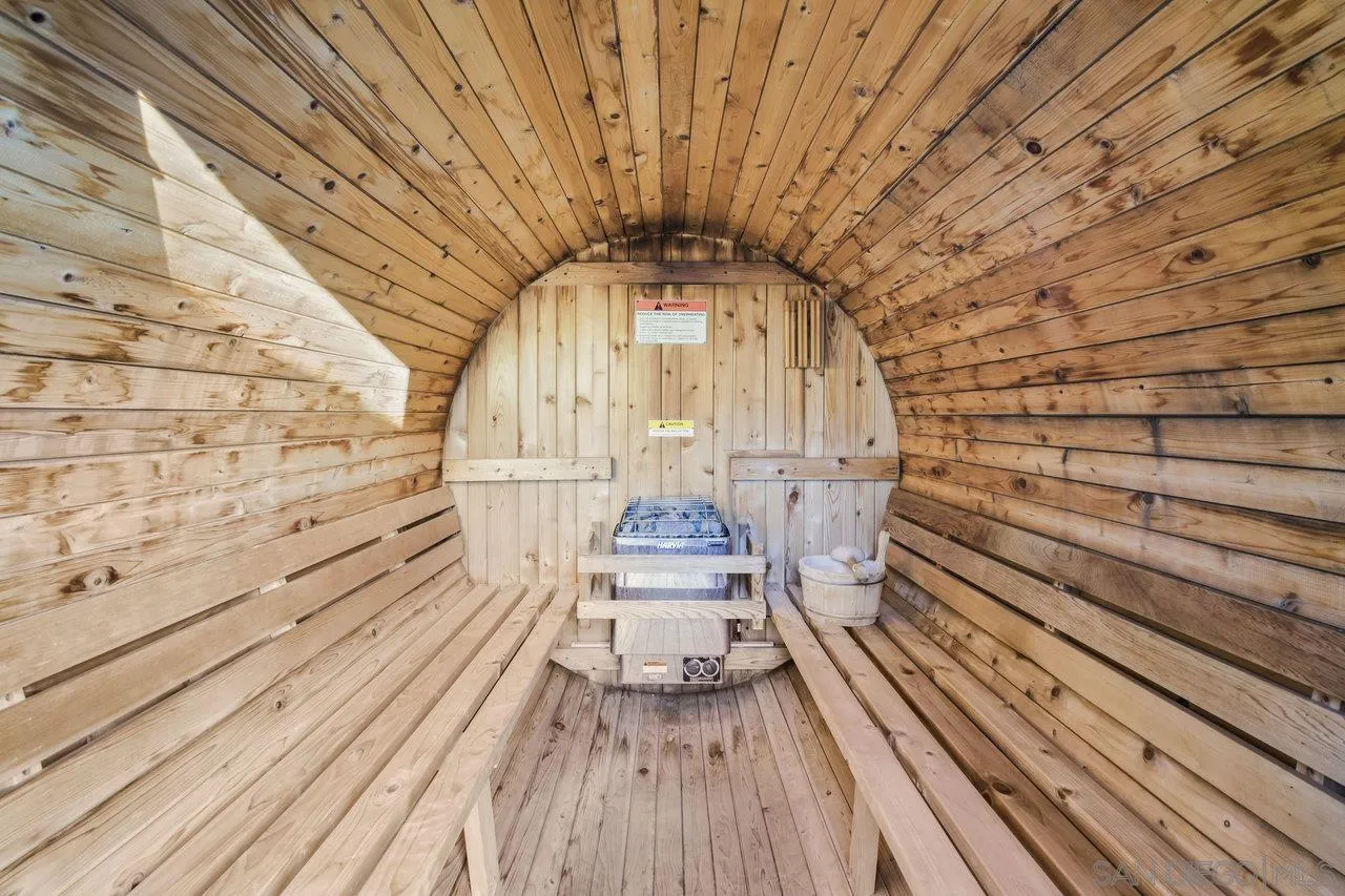 1353 Eastside Road El Cajon, CA 92020 - Photo 37 of 43 a view of balcony with wooden floor and outdoor seating