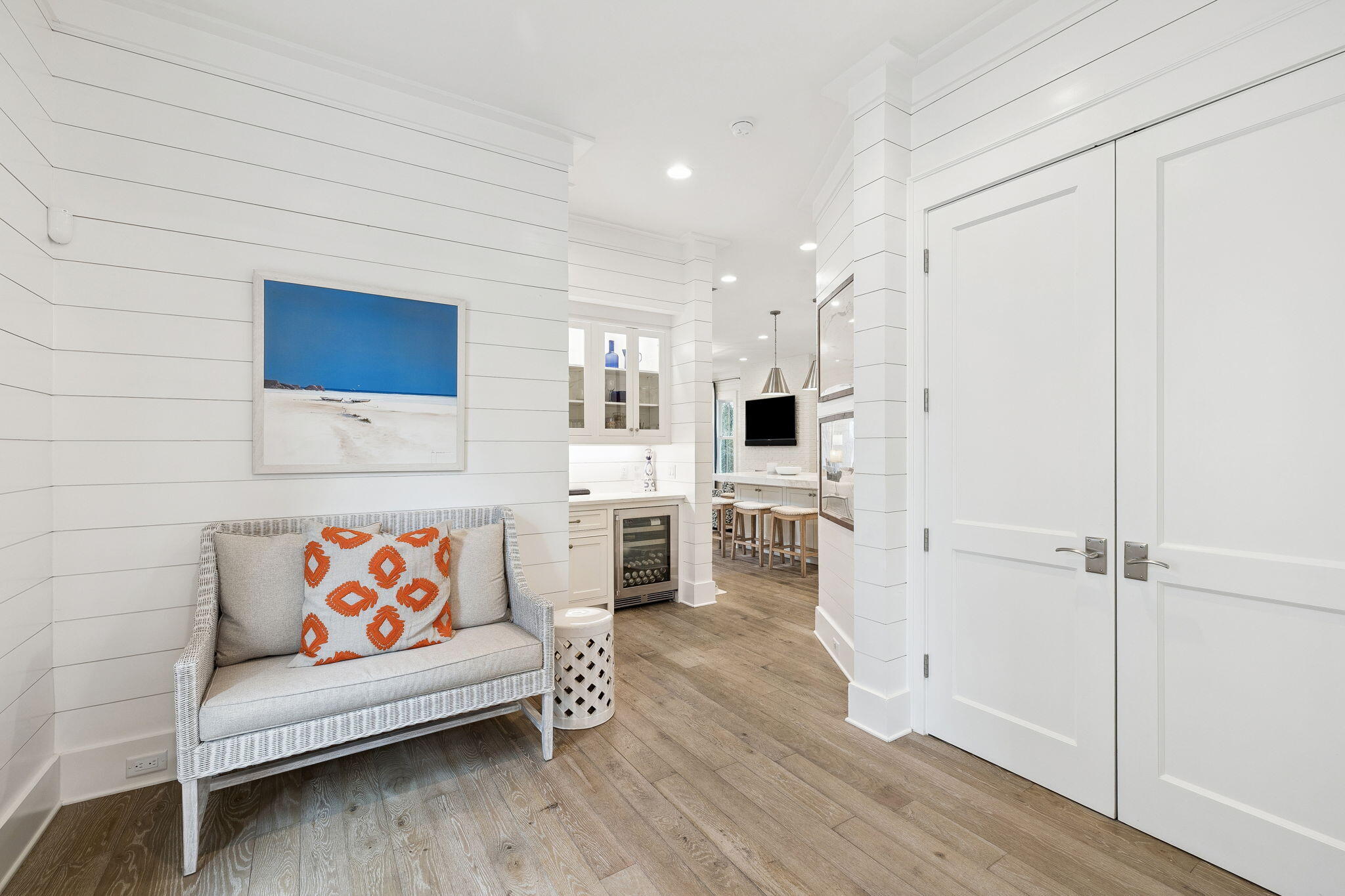 17 Compass Point Way Watersound, FL 32461 - Photo 13 of 73 a living room with furniture and kitchen view