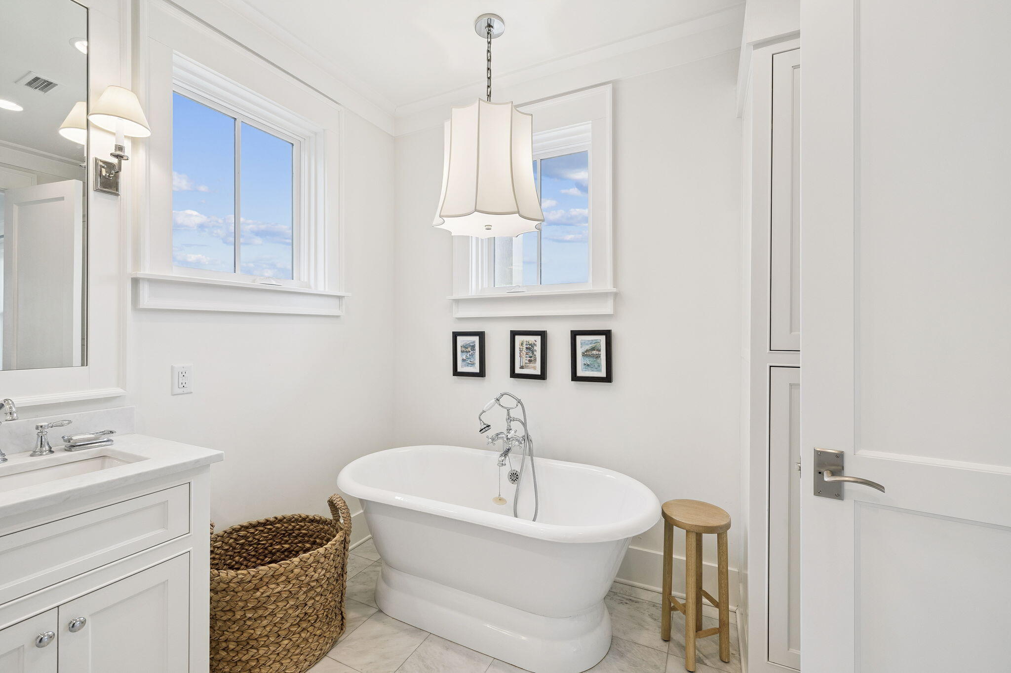 17 Compass Point Way Watersound, FL 32461 - Photo 49 of 73 a bathroom with a sink and a bathtub