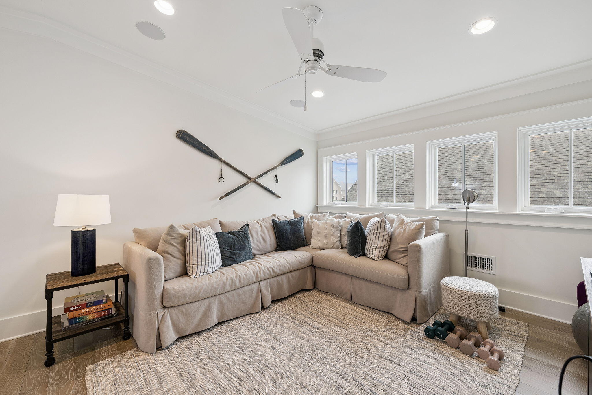 17 Compass Point Way Watersound, FL 32461 - Photo 53 of 73 a living room with furniture and a lamp