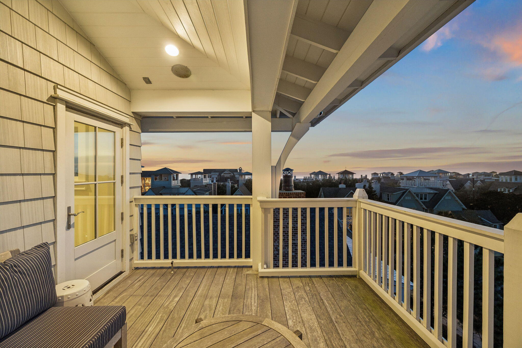 17 Compass Point Way Watersound, FL 32461 - Photo 9 of 73 a view of balcony with wooden floor