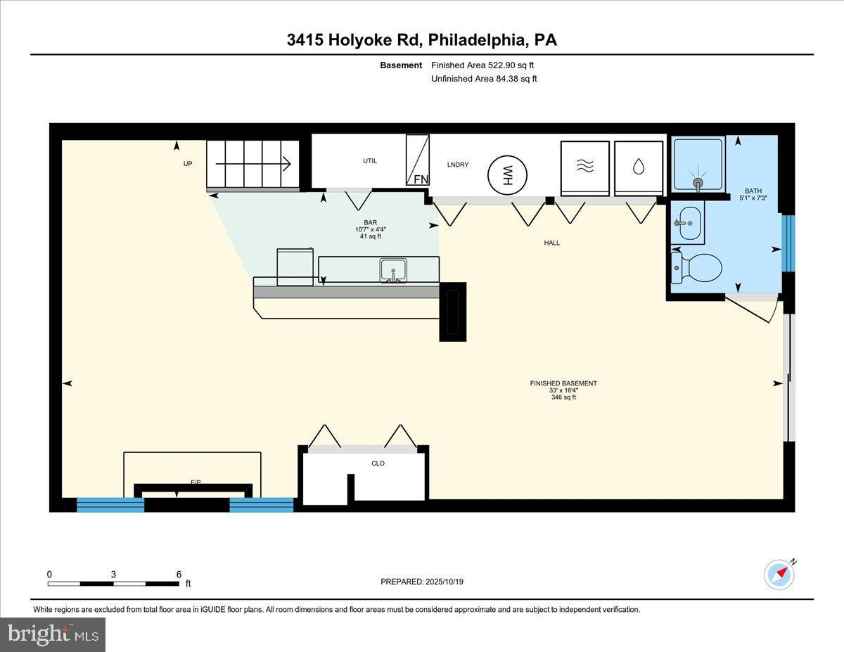 3415 Holyoke Road Philadelphia, PA 19114 - Photo 37 of 37 Fully Finished Basement