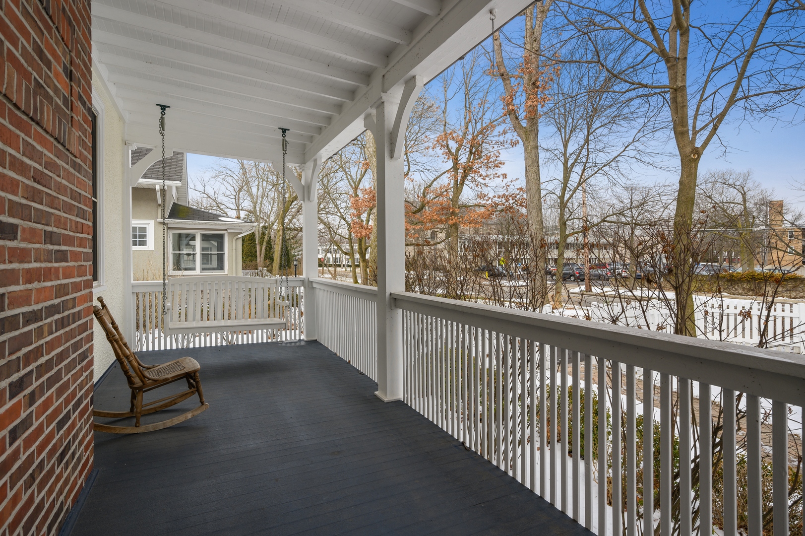 1054 Tower Road Winnetka, IL 60093 - Photo 3 of 32 a view of a balcony with chairs