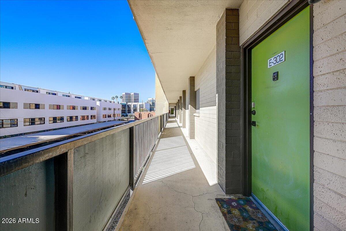 349 East Thomas Road, Unit E302 Phoenix, AZ 85004 - Photo 14 of 15 Front Of Condo