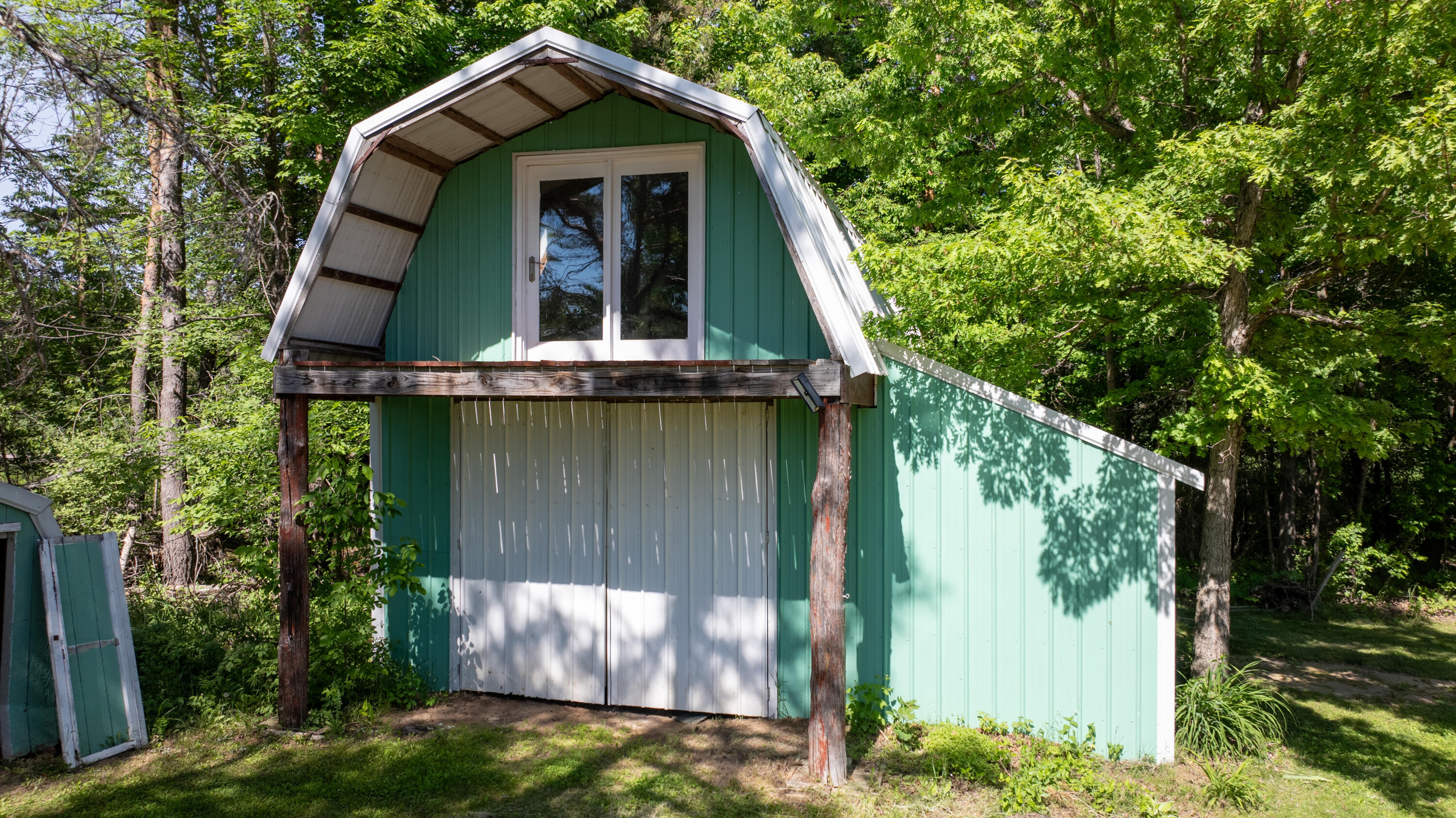 4678 Huser Road Seneca, WI 54489 - Photo 14 of 38 Aerial Front Shed