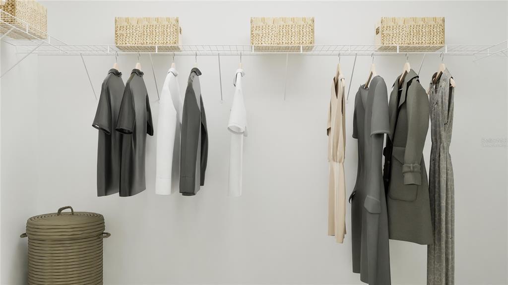 5200 Clay Whaley Road St. Cloud, FL 34772 - Photo 23 of 27 a bathroom with a shower and a double vanity