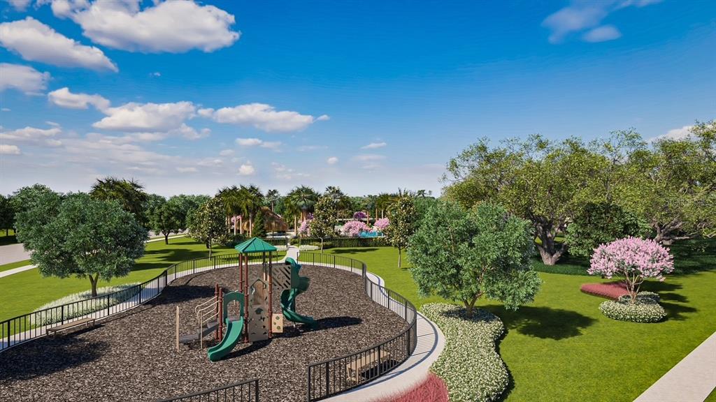 5200 Clay Whaley Road St. Cloud, FL 34772 - Photo 25 of 27 a view of a garden with an outdoor space