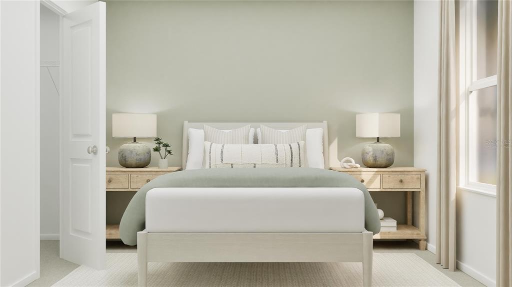 5200 Clay Whaley Road St. Cloud, FL 34772 - Photo 10 of 27 a bedroom with a bed and window