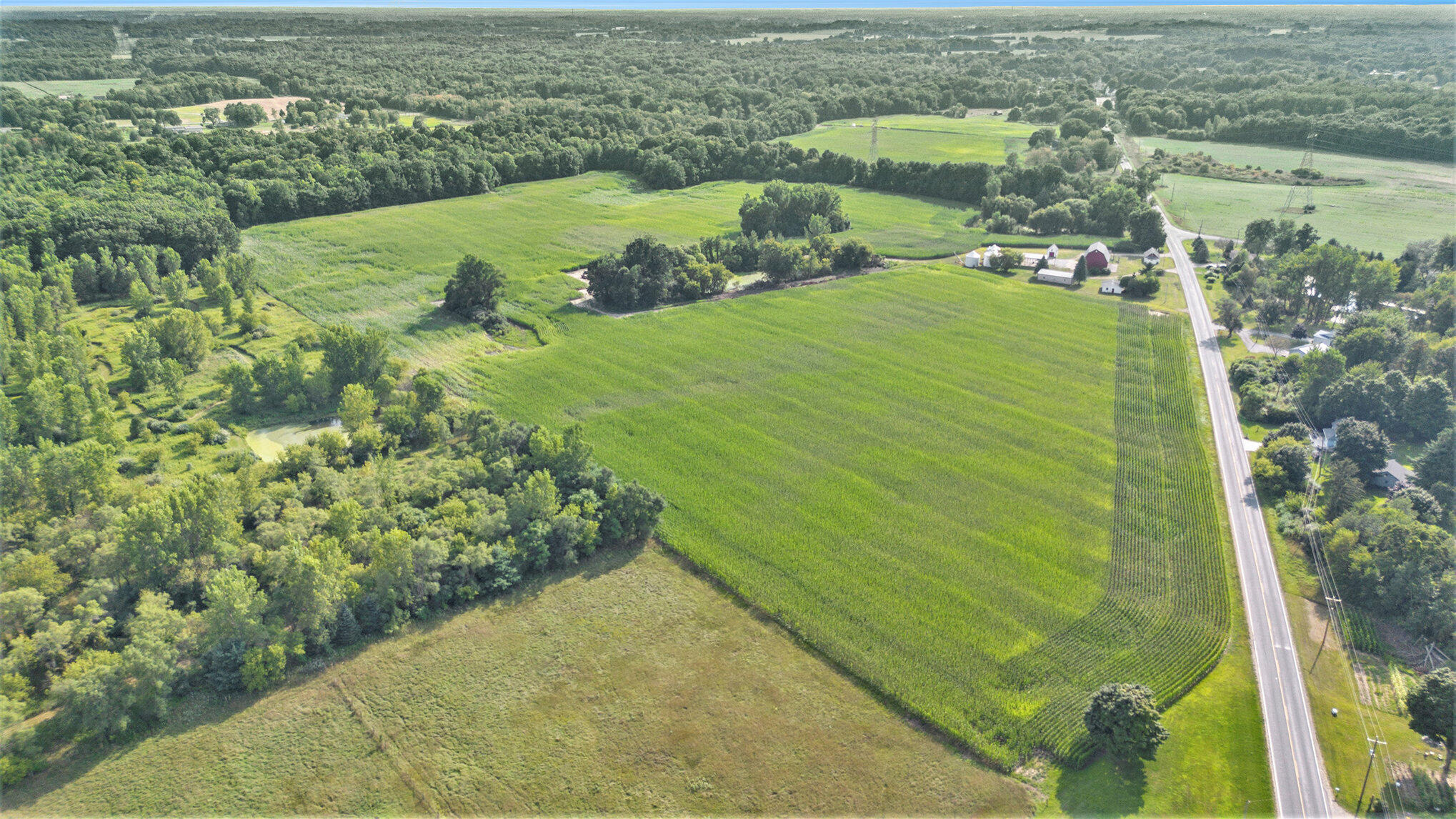 5310 North Branch Road Coloma, MI 49038 - Photo 3 of 31 Side Aerial