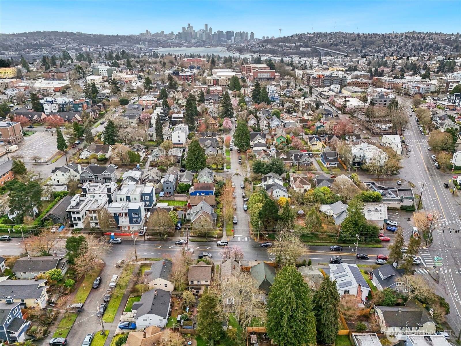 1420 North 50th Street Seattle, WA 98103 - Photo 32 of 32 an aerial view of multiple house