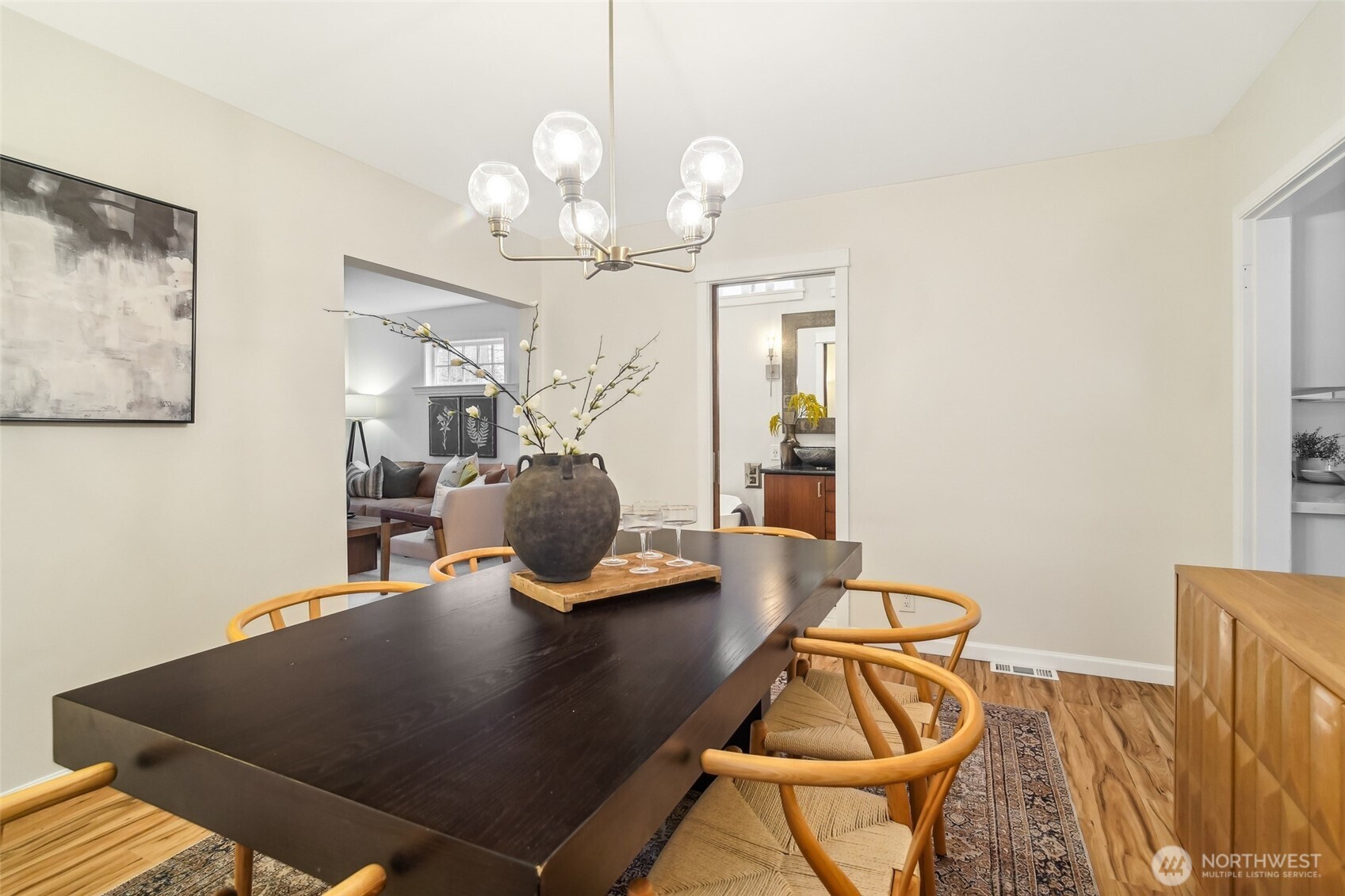 1420 North 50th Street Seattle, WA 98103 - Photo 5 of 32 a view of a workspace with furniture