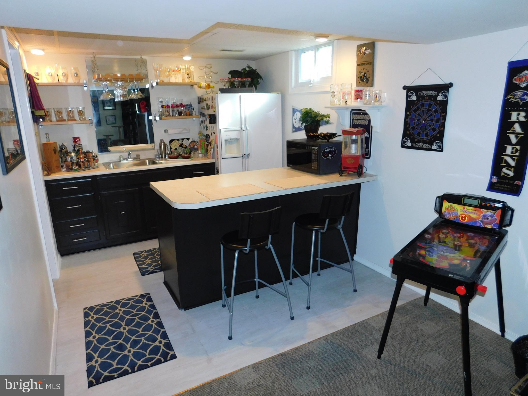 703 Benjamin Road Bel Air, MD 21014 - Photo 22 of 30 Rec Room Bar Area