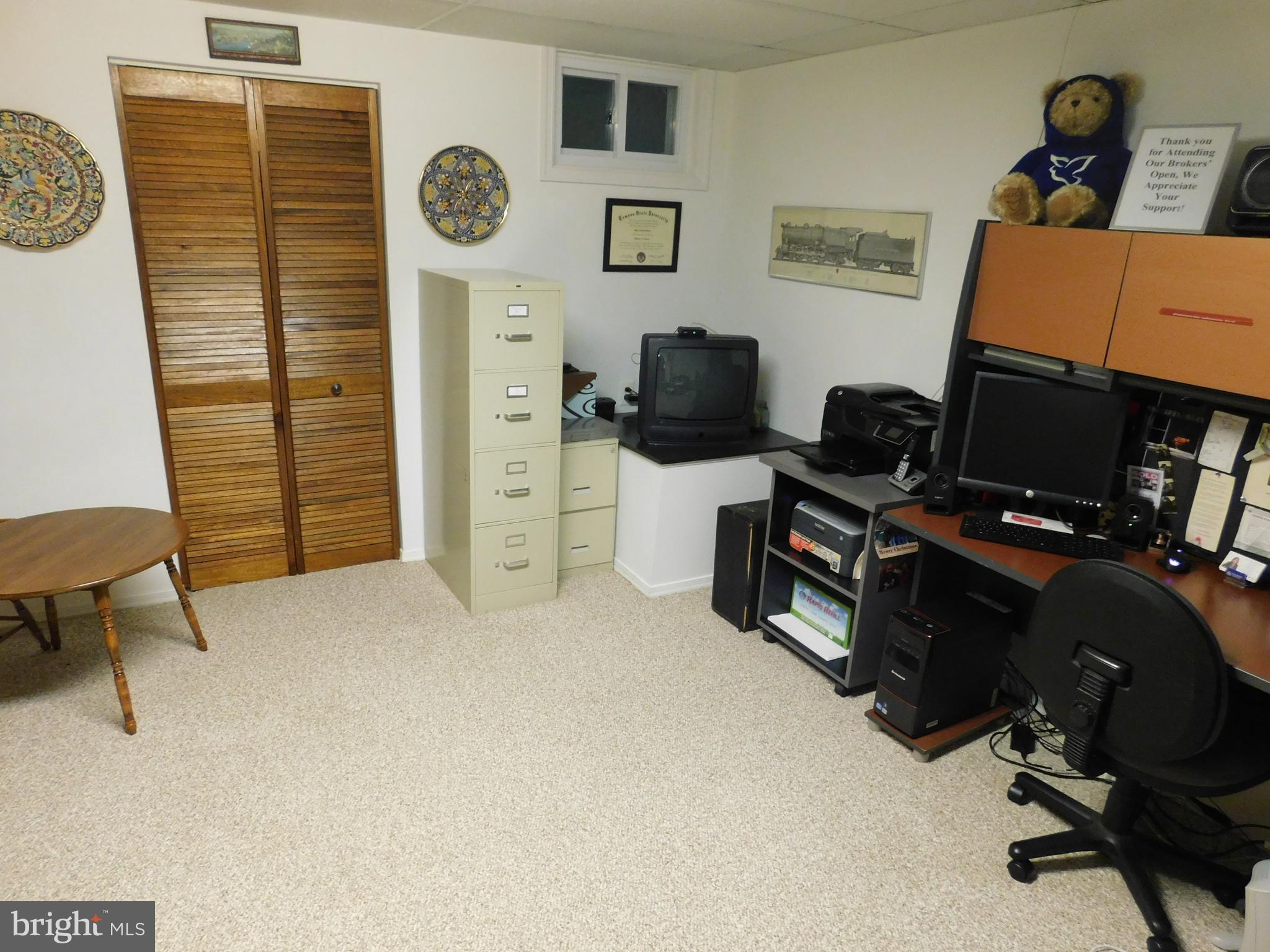 703 Benjamin Road Bel Air, MD 21014 - Photo 26 of 30 4th Bedroom/Office in Lower Level