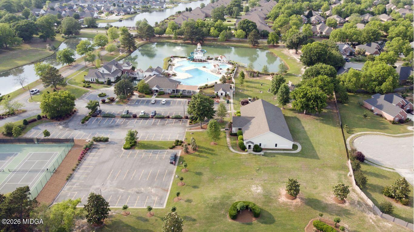 116 Tivoli Park Road Centerville, GA 31028 - Photo 32 of 33 an aerial view of house with yard swimming pool and outdoor seating