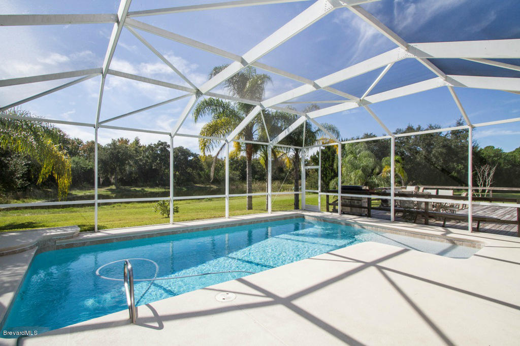 1365 Dalbora Road Merritt Island, FL 32953 - Photo 11 of 35 Screened in Pool
