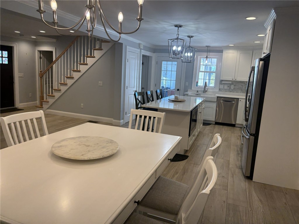 210 High Street Westerly, RI 02891 - Photo 3 of 17 Breakfast Bar View of Kitchen