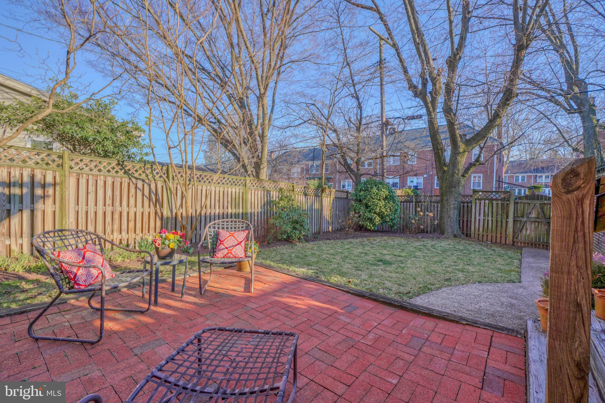 209 Hopkins Road Baltimore, MD 21212 - Photo 18 of 78 another view/patio & yard