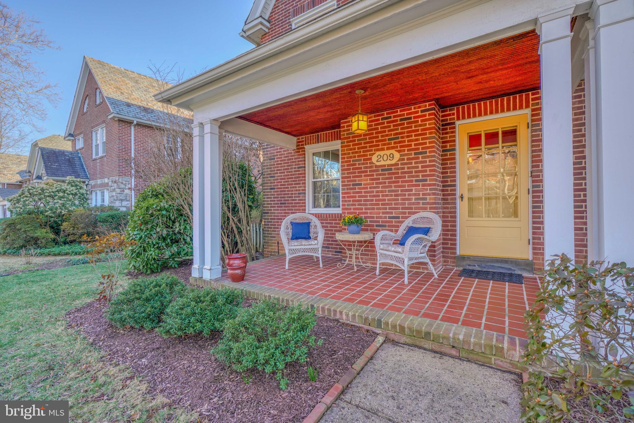 209 Hopkins Road Baltimore, MD 21212 - Photo 3 of 78 Old Forge Details- Terracotta Front Porch!