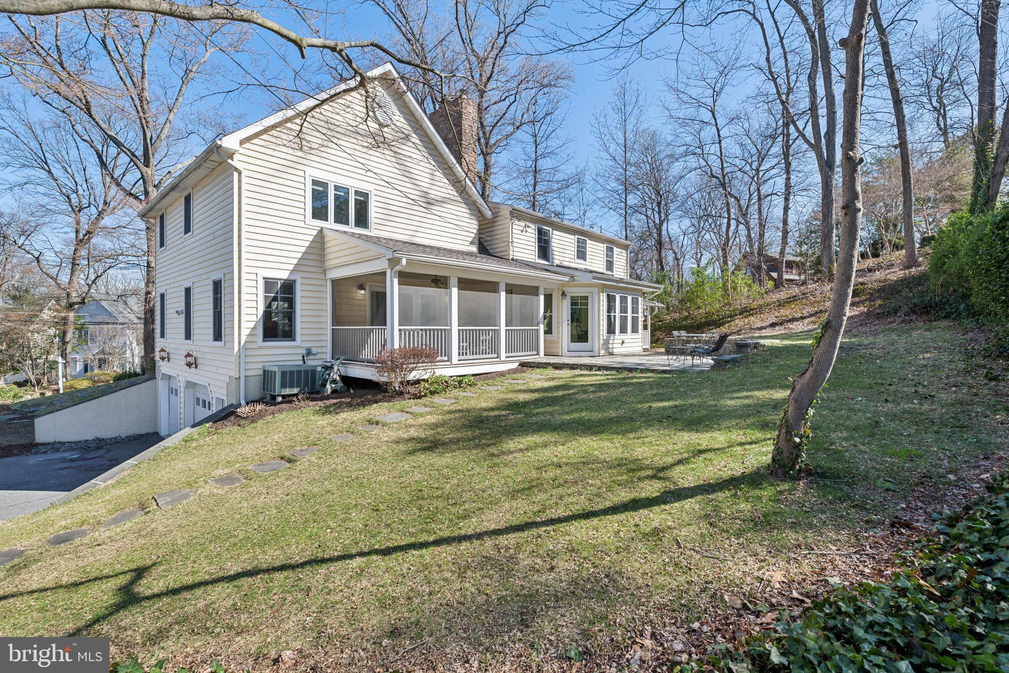 612 Old County Road Severna Park, MD 21146 - Photo 35 of 52 Rear View of Yard and Screened Porch
