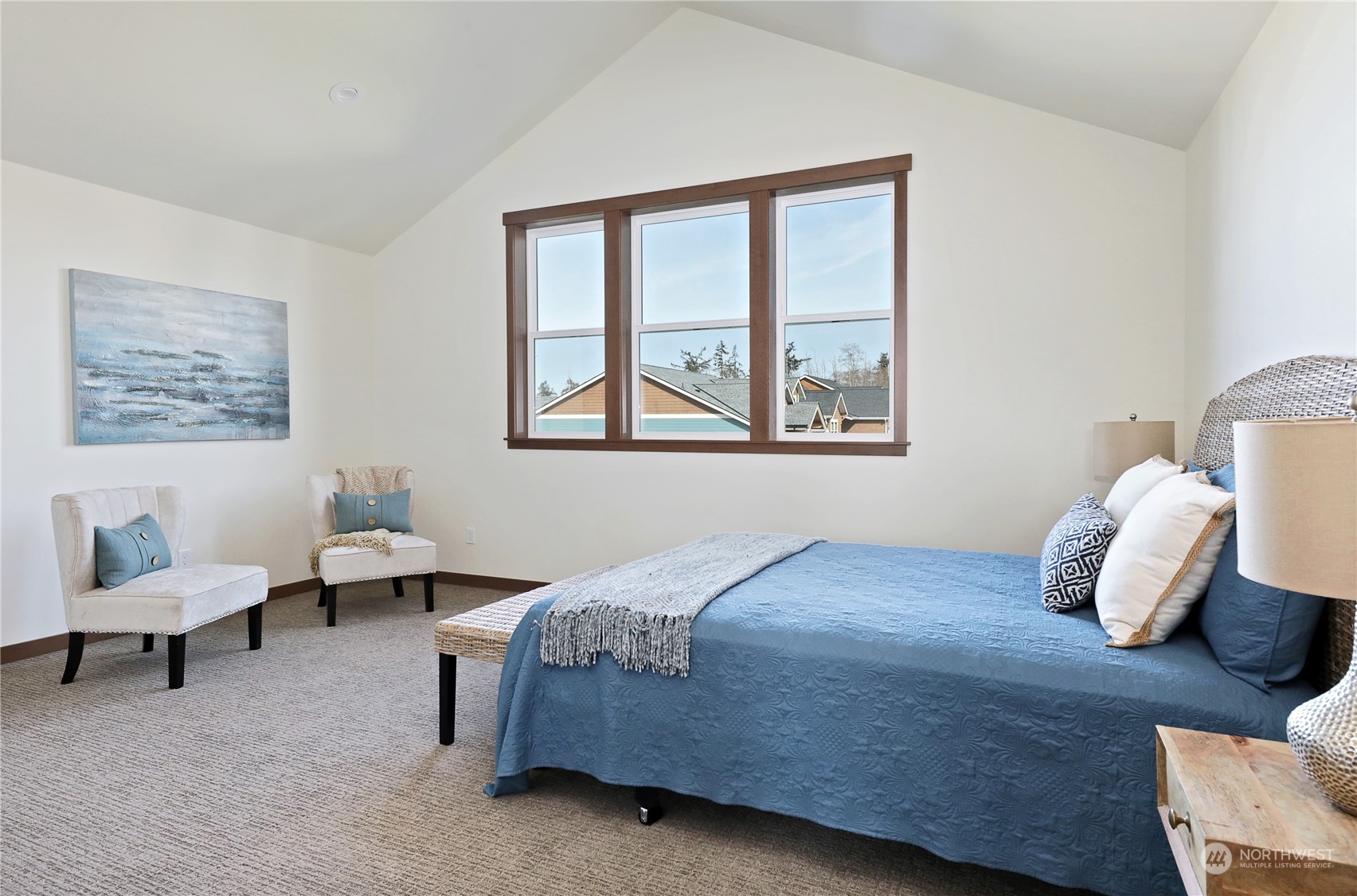 5009 Eagle Ridge Drive Freeland, WA 98249 - Photo 22 of 40 a bedroom with a bed and window